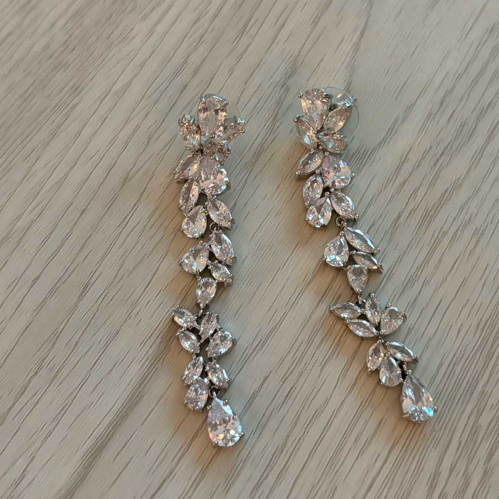 Earrings dangle wedding bridesmaid